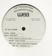 12'' - Paula Perry - Down To Die For This