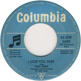 Paul Anka - I Love You, Baby