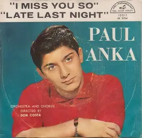 Paul Anka - I Miss You So