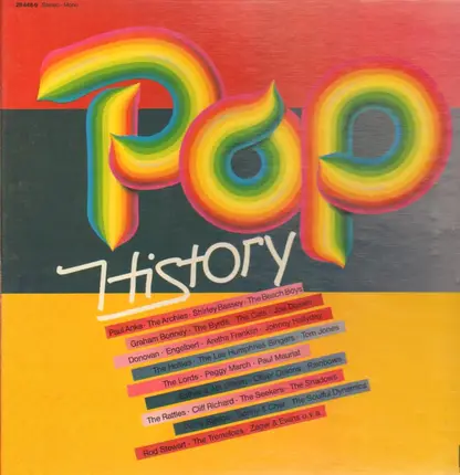 Paul Anka, The Byrds, Rod Stewart, ... - Pop History