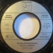 7inch Vinyl Single - Paule Bollermann - Ick Bin Uff Rente
