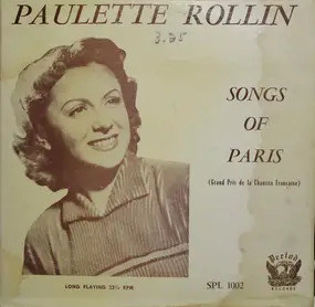 Paulette Rollin - Songs of Paris