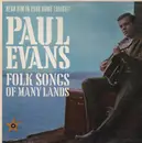 LP - Paul Evans - Hear Him In Your Home Tonight! Paul Evans Folk Songs Of Many Lands