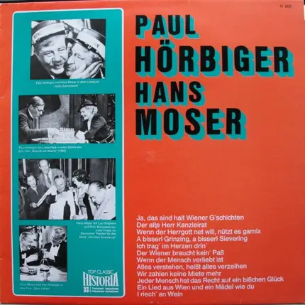 Paul Hörbiger / Hans Moser - Paul Hörbiger / Hans Moser