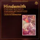 LP - Paul Hindemith - Symphony In E Flat / Symphonic Metamorphosis (Bernstein)
