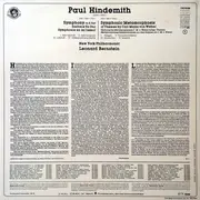 LP - Paul Hindemith - Symphony In E Flat / Symphonic Metamorphosis (Bernstein)