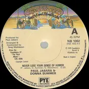Paul Jabara - Never Lose Your Sense Of Humor