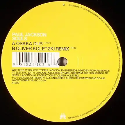 Paul Jackson - SOULS