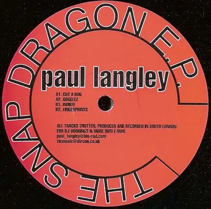 Paul Langley - The Snap Dragon E.P.