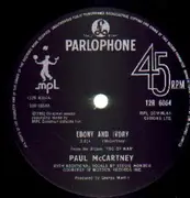 12'' - Paul McCartney - Ebony And Ivory