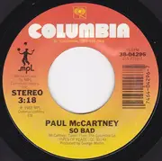 7'' - Paul McCartney - So Bad