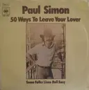 7'' - Paul Simon - 50 Ways To Leave Your Lover