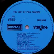 LP - Paul Robeson - The Best Of Paul Robeson - Flipback sleeve