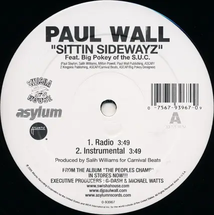 Paul Wall Feat. Big Pokey - Sittin' Sidewayz