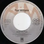 7'' - Paul Williams - Bugsy Malone / Ordinary Fool