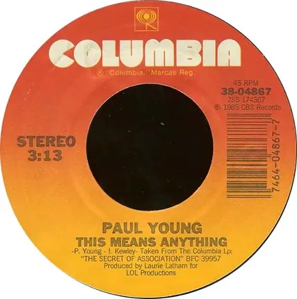 Paul Young - Every Time You Go Away