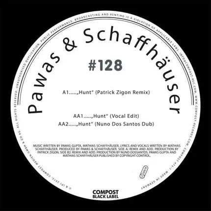 Pawas & Schaffhaeuser - Compost Black Label 128