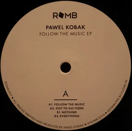Pawel Kobak - Follow The Music EP