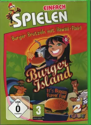 PC CD-ROM - Burger Island