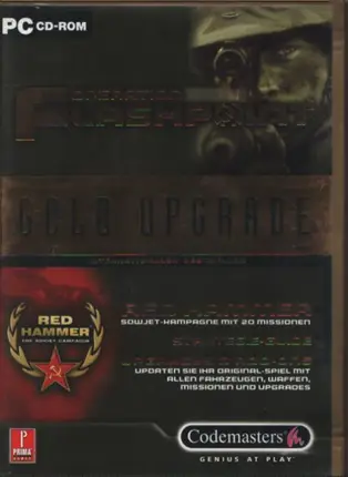 PC CD-ROM - Operation Flashpoint: Gold Upgrade - Red Hammer