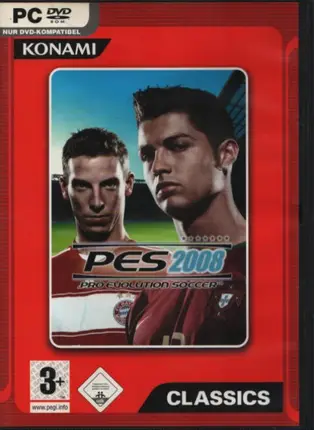 PC DVD-ROM - Pro Evolution Soccer 2008