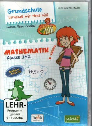 PC / MAC CD-ROM - Hexe Lilli Mathematik Klasse 1 + 2