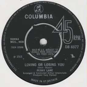 Penny Lane - Loving Or Losing You