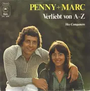 7inch Vinyl Single - Penny & Marc - Verliebt Von A - Z / Hey Companero