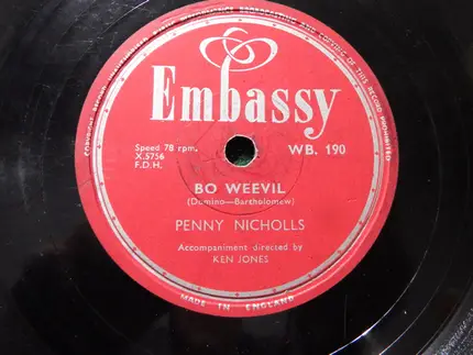 Penny Nicholls - Hot Diggity / Bo Weevil