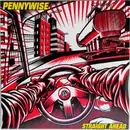 LP - Pennywise - Straight Ahead - Clear Milky W Red / Black / Yellow Splatter Vinyl