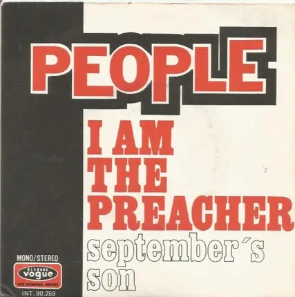 People - I am the preacher