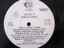 12inch Vinyl Single - People's Choice - You Got It
