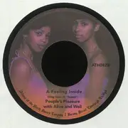 7inch Vinyl Single - People's Pleasure With Alive And Well - Dreaming Our Lives Away / A Feeling Inside