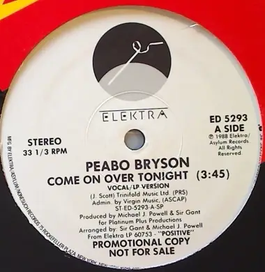 Peabo Bryson - Come On Over Tonight