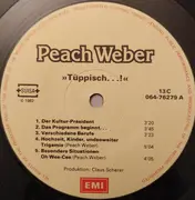 LP - Peach Weber - Tüppisch...!