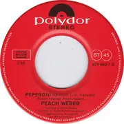 7inch Vinyl Single - Peach Weber - Peperoni