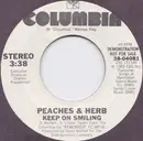 7inch Vinyl Single - Peaches & Herb - Keep On Smiling