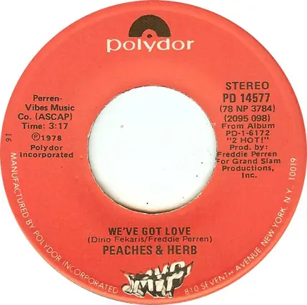 Peaches & Herb - We've Got Love