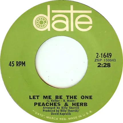 Peaches & Herb - I Need Your Love So Desperately
