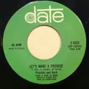 7inch Vinyl Single - Peaches & Herb - Let's Make A Promise