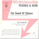 7inch Vinyl Single - Peaches & Herb - The Sound Of Silence