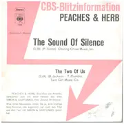 7inch Vinyl Single - Peaches & Herb - The Sound Of Silence