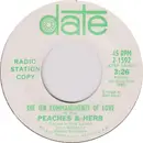 7inch Vinyl Single - Peaches & Herb - The Ten Commandments Of Love