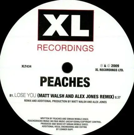 PEACHES - Lose You