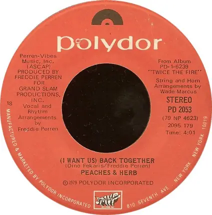 Peaches & Herb - I Pledge My Love