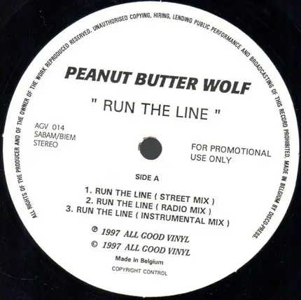 peanut butter wolf - run the line