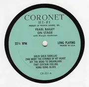 LP - Pearl Bailey With Margie Anderson - On Stage - Mono