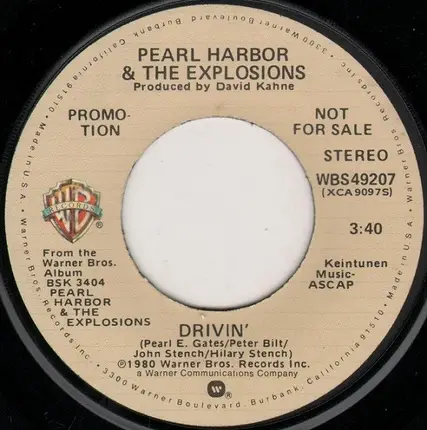 Pearl Harbor And The Explosions - Drivin'