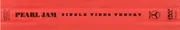 DVD - Pearl Jam - Single Video Theory