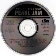 CD - Pearl Jam - Vol. 1 - Live USA